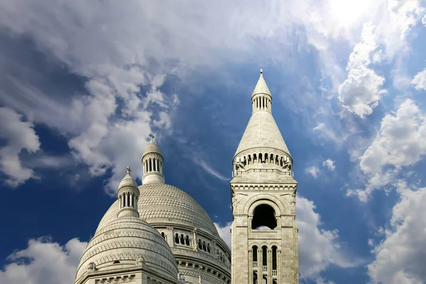 Basiliek Van Het Heilig Hart Van Parijs Beter Bekend Als — Stockfoto