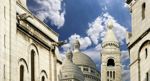 Basilikan Det Heliga Hjärtat Paris Allmänt Känd Som Sacre Coeur — Stockfoto