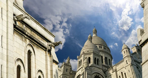 Basilika Des Heiligen Herzens Von Paris Allgemein Bekannt Als Basilika — Stockfoto