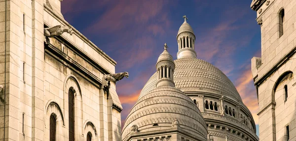 Basilikan Det Heliga Hjärtat Paris Allmänt Känd Som Sacre Coeur — Stockfoto