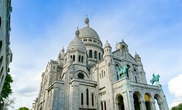 Храм Святого Сердца Парижа Известный Сакре Кер Феликс Расположенный Парижском — стоковое фото