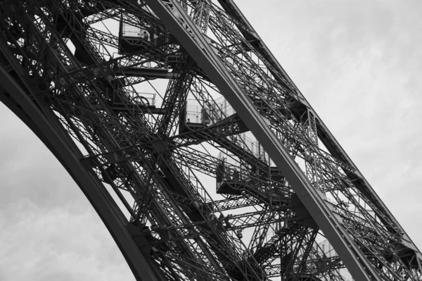 Torre Eiffel Parigi Francia Sullo Sfondo Bellissimo Cielo — Foto Stock