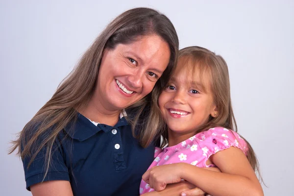 Felice madre e figlia — Foto Stock