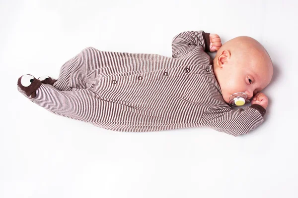 Adorable Baby Boy Sucking — Stock Photo, Image