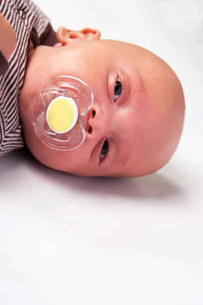 Adorable Baby Boy Sucking — Stock Photo, Image