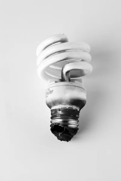 Light Bulb Burned — Stock Photo, Image