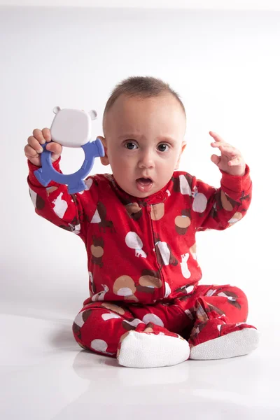 Klein kind op zoek — Stockfoto