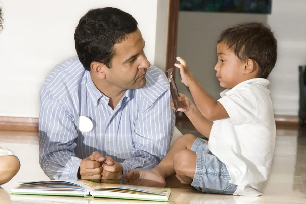 Padre e figlio — Foto Stock