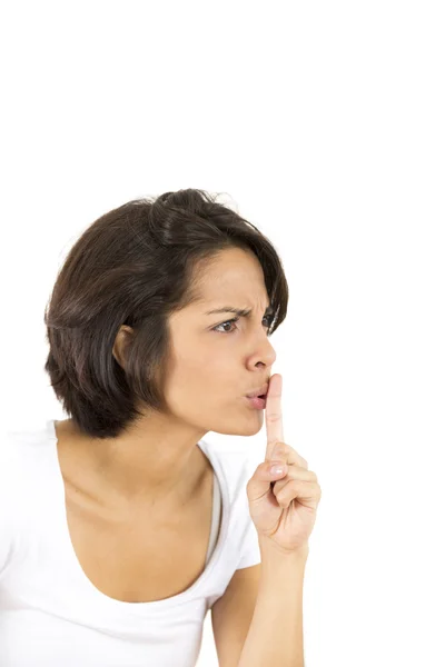 Shhh - Be Quiet — Stock Photo, Image