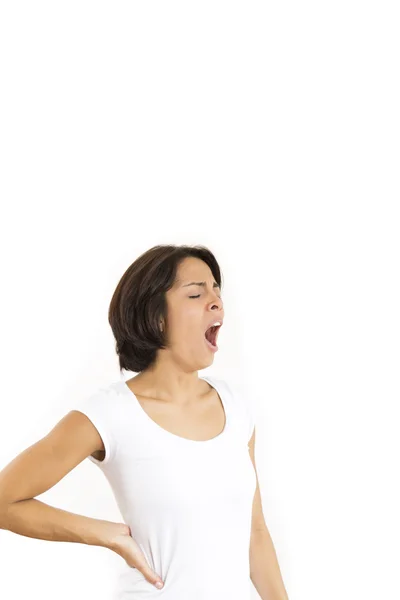 Tired Young Woman — Stock Photo, Image