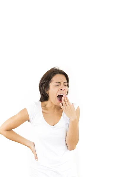 Tired Young Woman — Stock Photo, Image