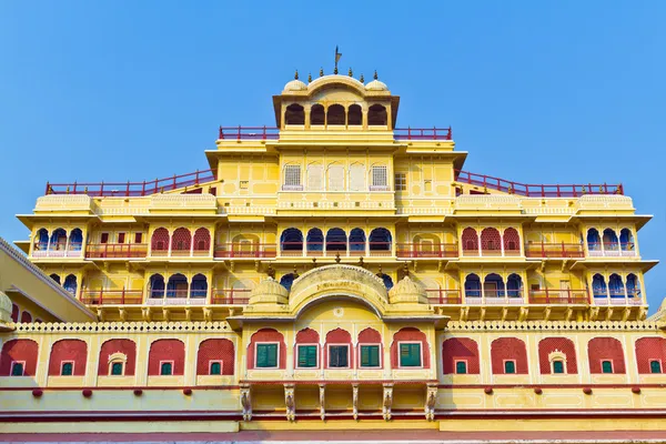 Városi palota Jaipur, Rajasthan, India — Stock Fotó
