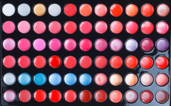 Colorful makeup palette. Makeup background — Stock Photo, Image