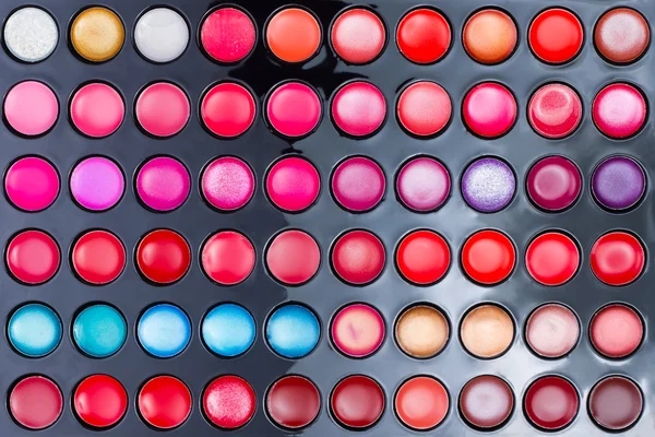 Färgglada make-up bakgrund — Stockfoto