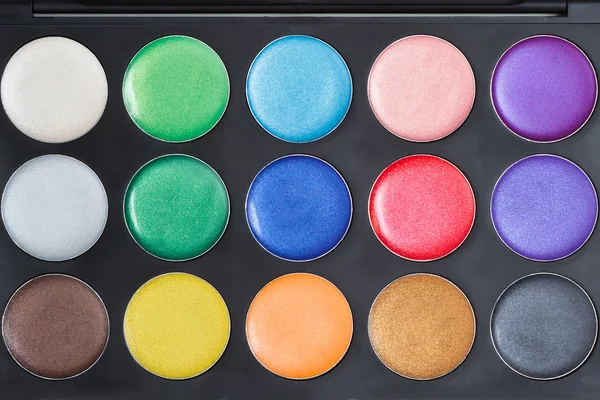 Colorida paleta de maquillaje —  Fotos de Stock