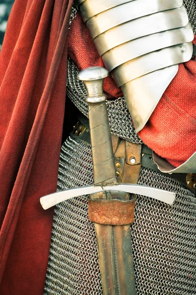 Ritter des Mittelalters. — Stockfoto
