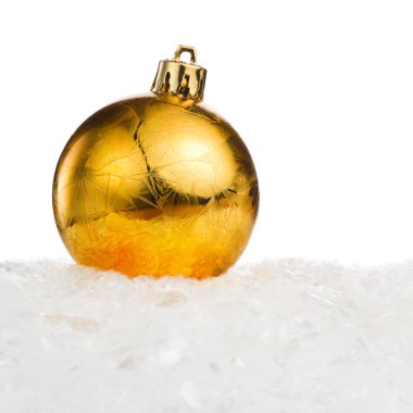 Altın christmas top