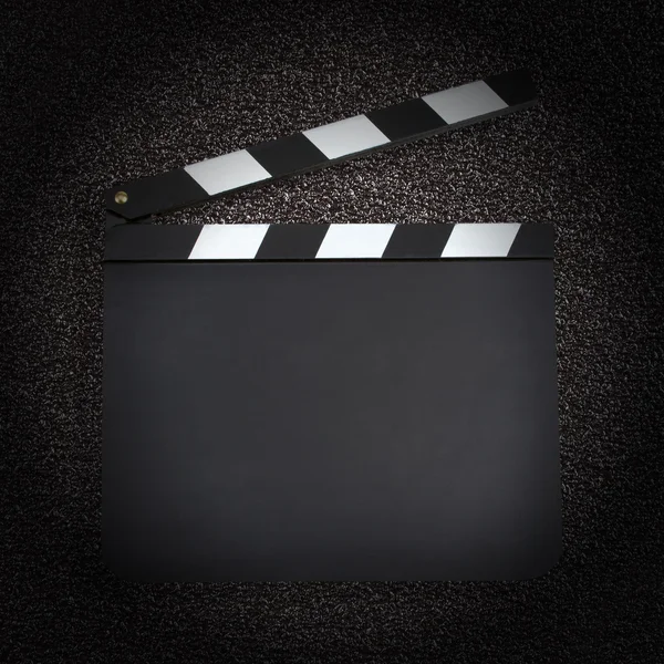 Película producción clapper — Foto de Stock