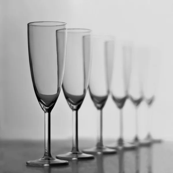 Verres à champagne — Photo