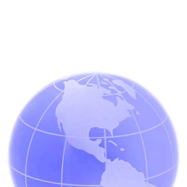 Globe focusing on North America — Stock Photo, Image