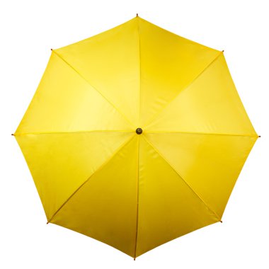 Yellow umbrella clipart