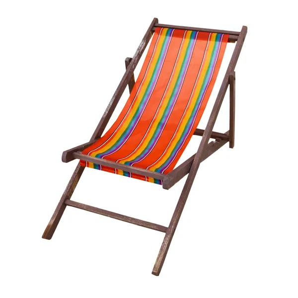 Beach chair — Stock Photo, Image