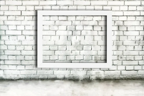 空白の白いフレーム — ストック写真
