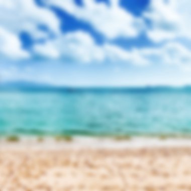 Güzel tropikal plaj