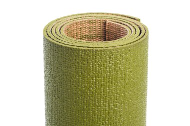 Yeşil yoga mat