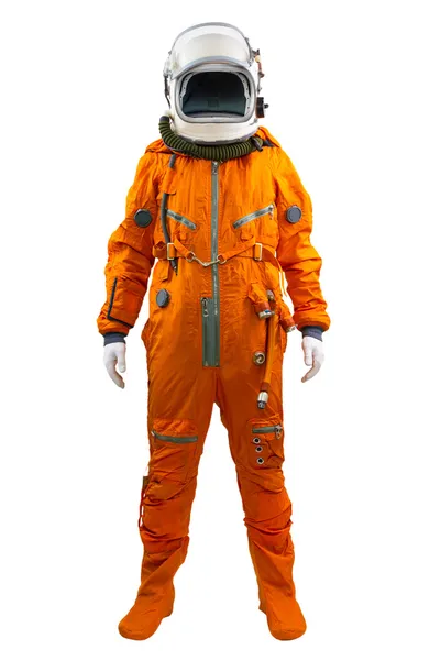 Astronaut dragen ruimtepak — Stockfoto