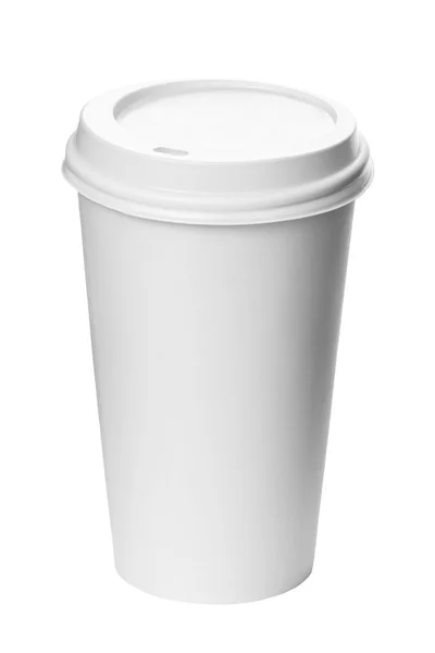 Leere Kaffeetasse zum Mitnehmen — Stockfoto