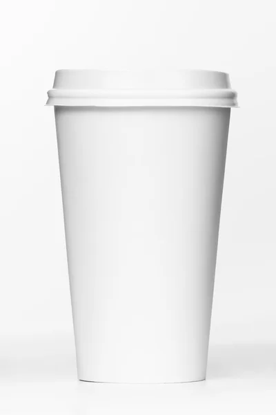 Blank takeaway coffee cup — Stock Photo, Image