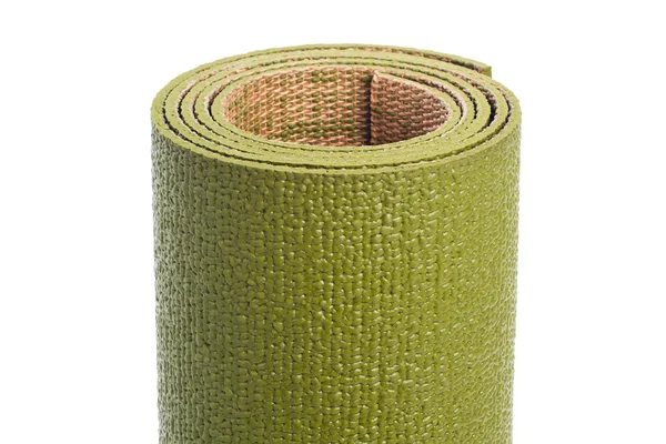 Tapis de yoga vert — Photo