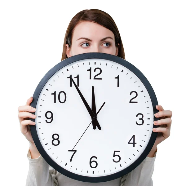 Timemanagement voor vrouw — Stockfoto