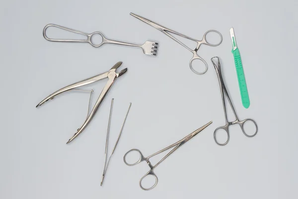 Instrumentos quirúrgicos — Foto de Stock