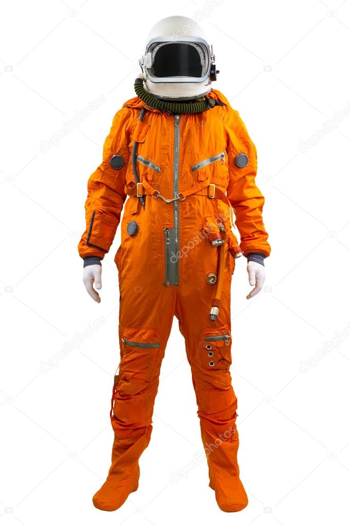 Astronaut isolated