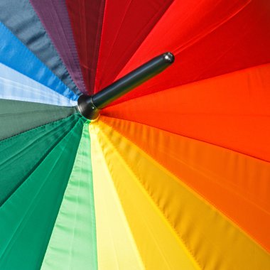 şemsiye renkli