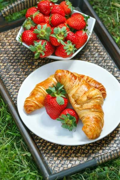 Desayuno al aire libre — Foto de Stock