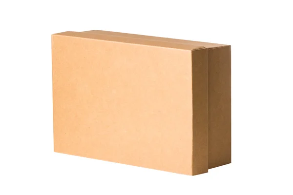 Caja de cartón cerrada — Foto de Stock