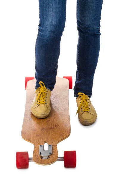 Skateboarders feet — Stock Photo, Image