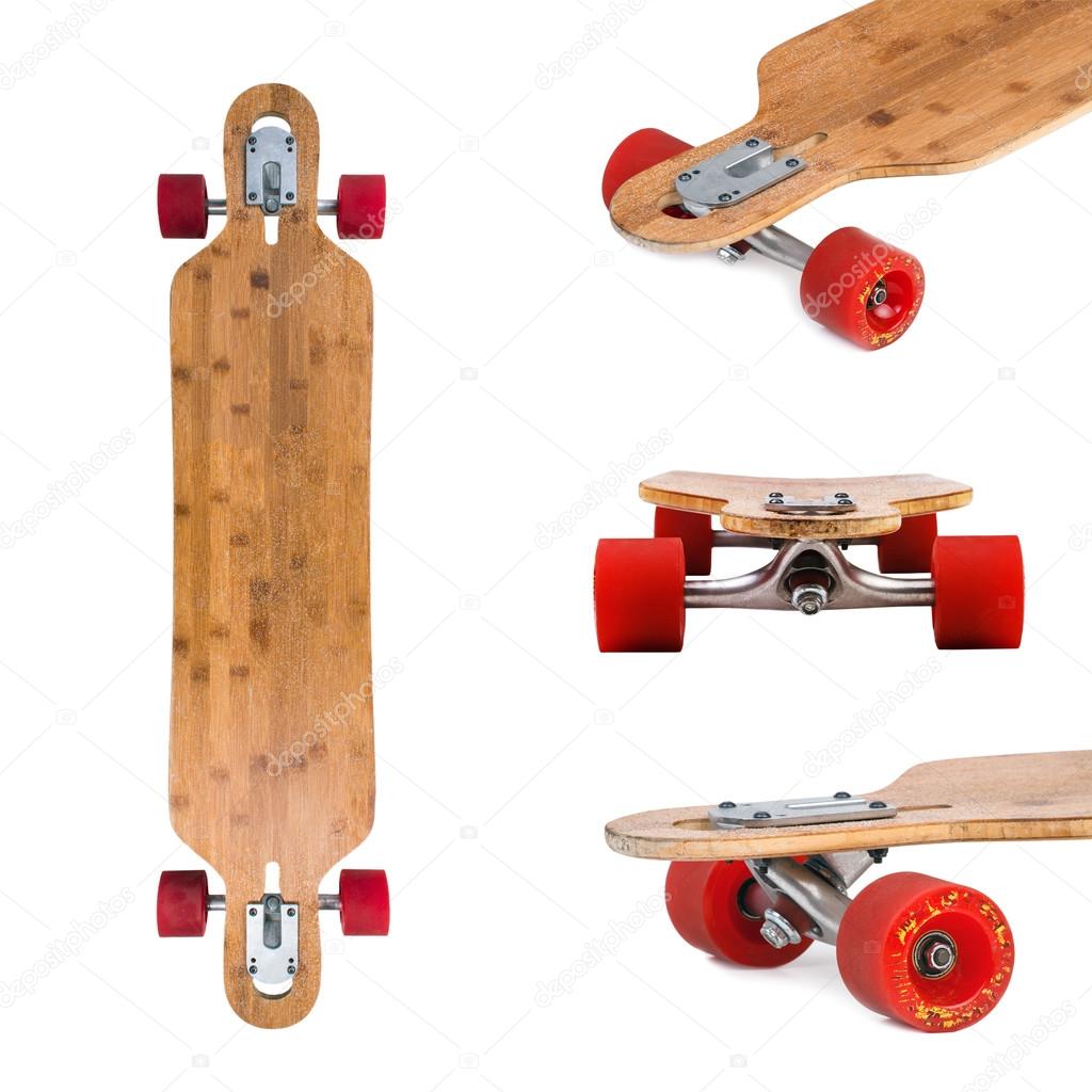 Longboard skateboard set