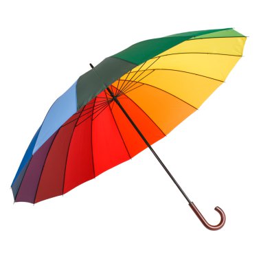 Colorful umbrella clipart