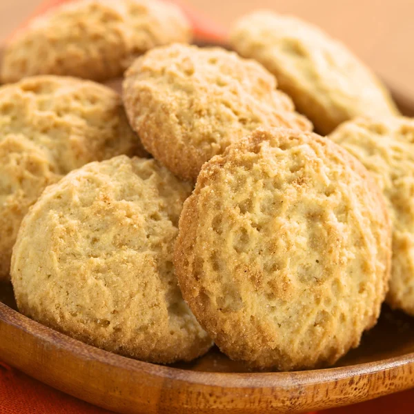 Cookies feitos com farinha de maca — Fotografia de Stock