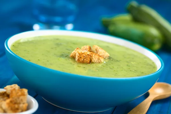 Zucchini Soup — Stock Image Zucchini Soup Stock Picture
