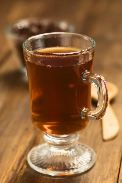 Chá de concha de cacau quente — Fotografia de Stock