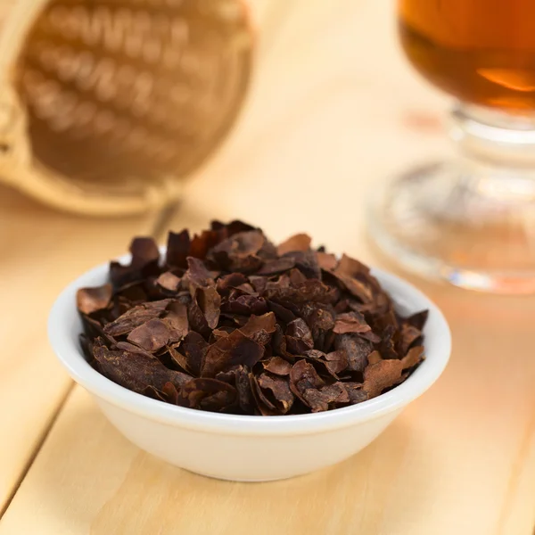 Cacao Shell Flakes — Stock Photo, Image