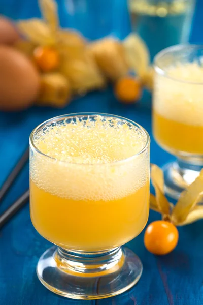 Cocktail peruviano chiamato Aguaymanto (Physalis) Sour — Foto Stock