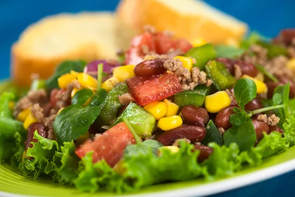 Chili con Carne Salad — Stock Photo, Image
