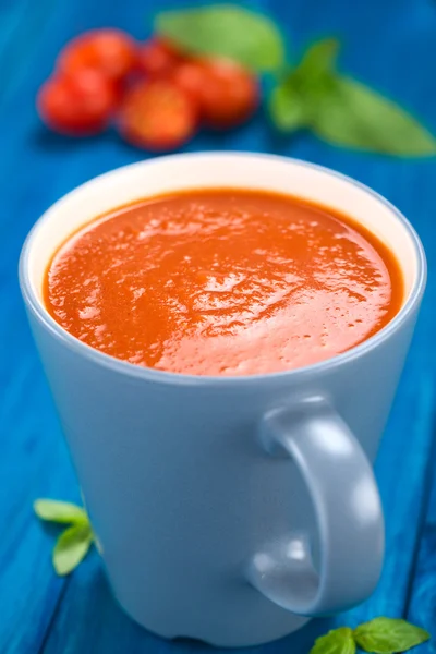 Sopa de tomate — Fotografia de Stock