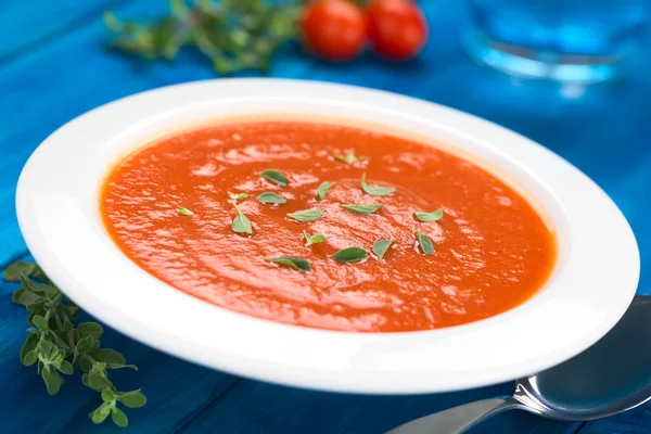 Tomatensuppe — Stockfoto